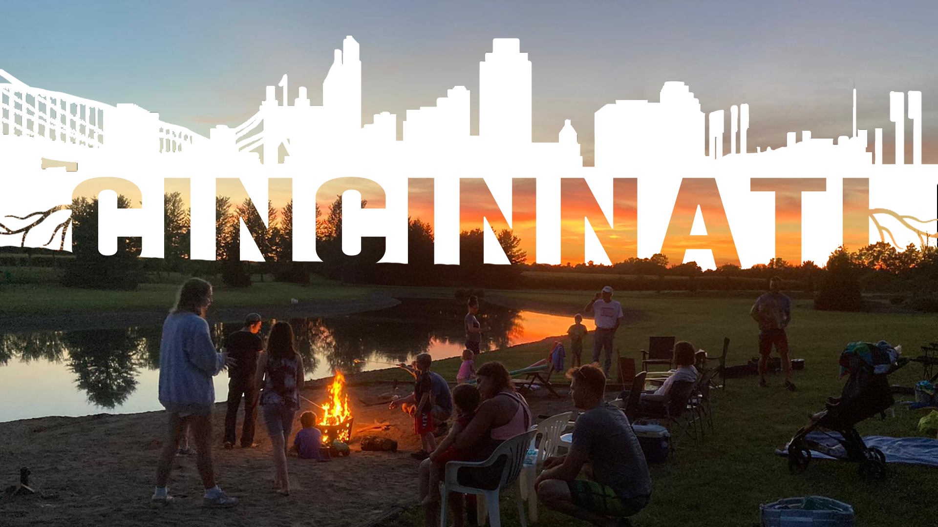 Cincinnati skyline and riverfront view for people relocating to Cincinnati