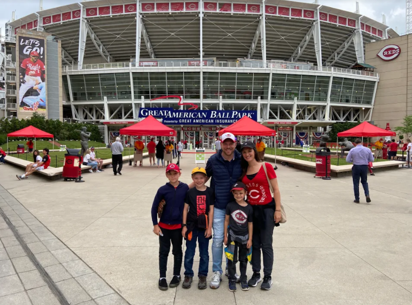 Reds Game - American Ball park- Team Sztanyo