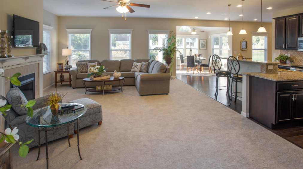 Maronda Homes- Living room
