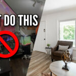 Home staging mistakes- Before and after