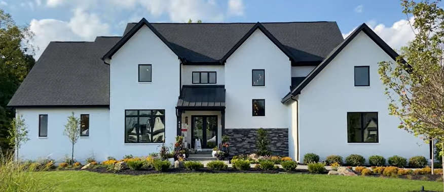 Top Custom Home Builders - Black and White