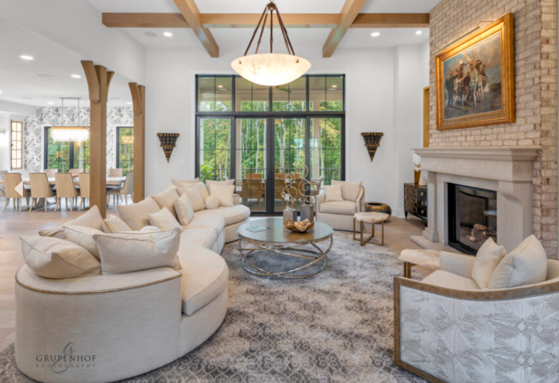 Zicka Homes at Homearama 2021 - Living Room