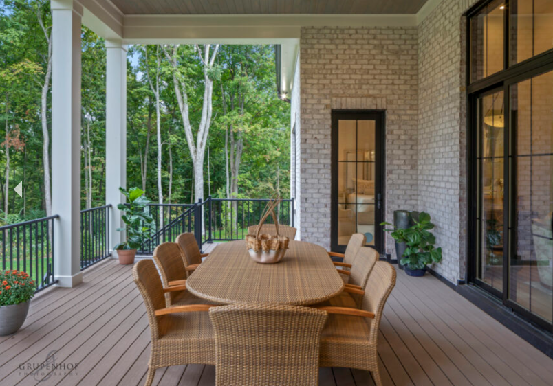 Zicka Homes at Homearama 2021- Veranda