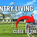 Buying land near a big city- Farm houses