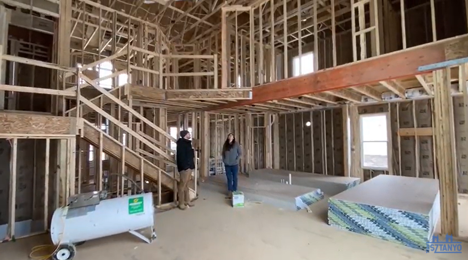 Pre drywall inspection - get a feel of the new home
