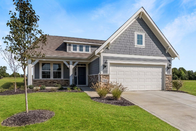 New Construction Homes in West Chester, OH - Wilmington Patio homes