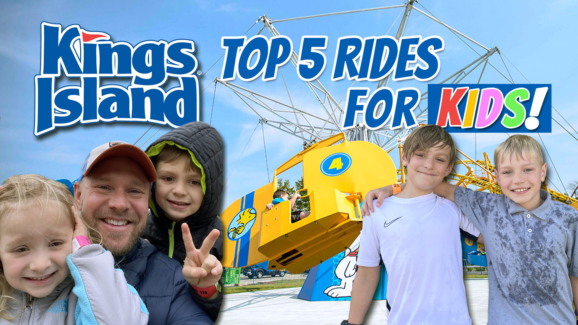 Top 5 Kings Island Rides for Kids | Team Sztanyo | Keller Williams Advisors  Realty