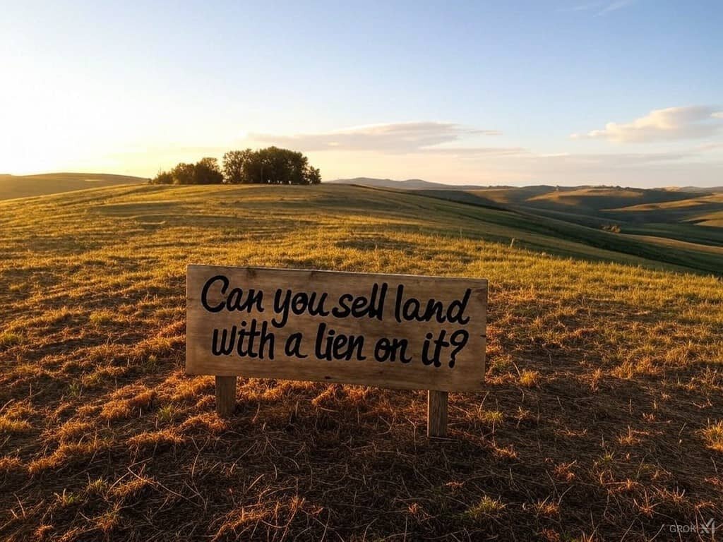 Can you sell land with a lien on it header image.