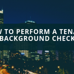 Tenant Background Check