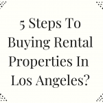 Buying Rental Properties