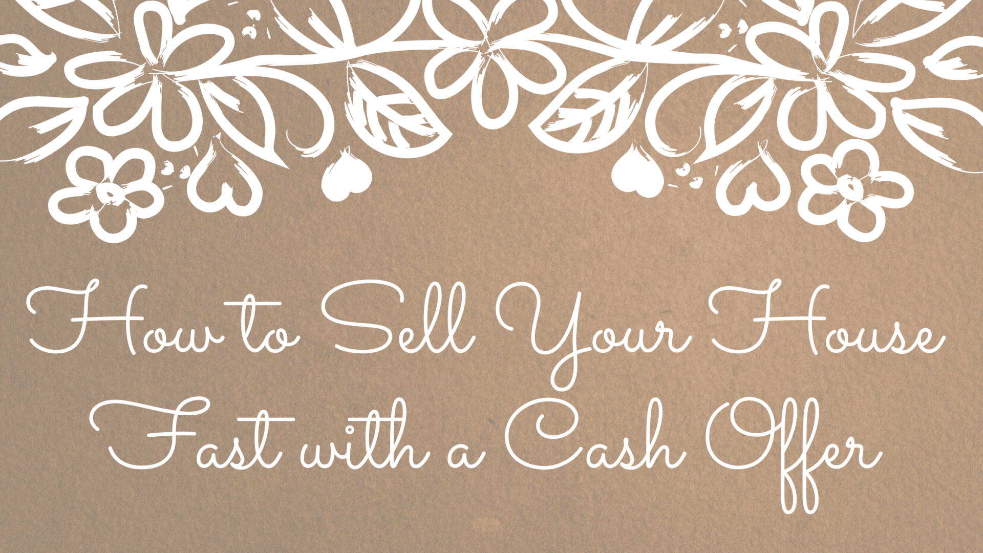 How to Sell Your House Fast with a Cash Offer
