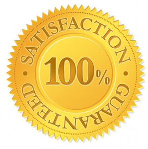 satisfaction guarantee