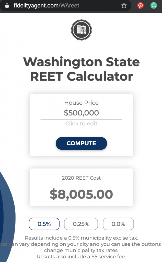 Excise tax calculator