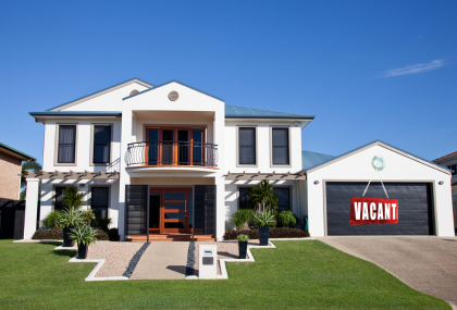 How long can I leave my house vacant in Harlingen, TX