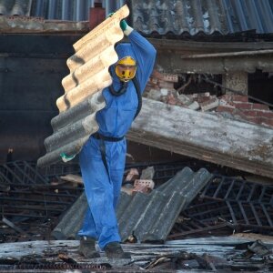 Correct asbestos before selling