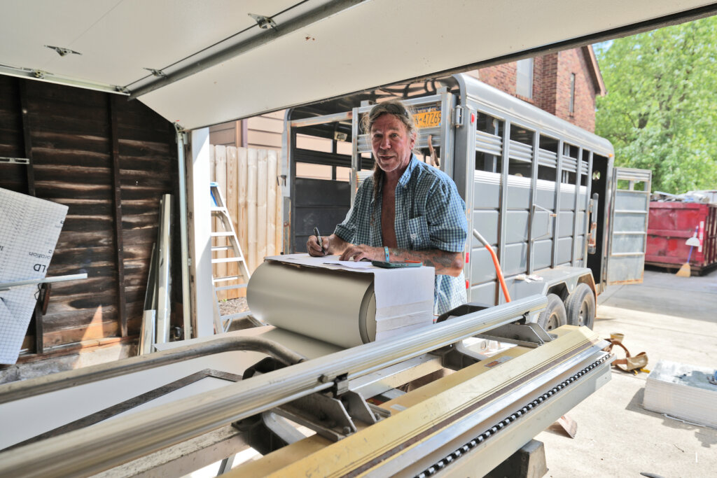 MRR Property Solutions working on a house after buying in cash, as-is, serving homeowners in Buffalo, NY.