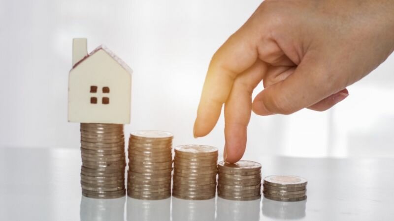 home and money concept