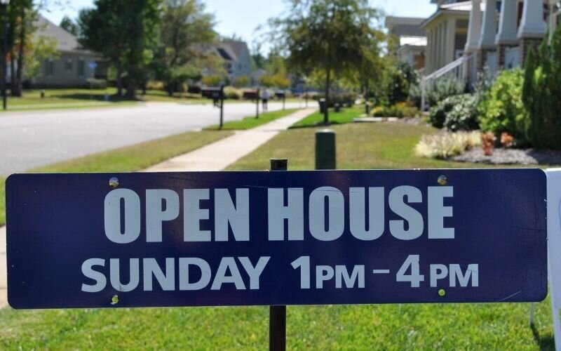 Open House Sign