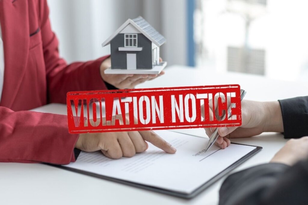 Trying to sell home with violation