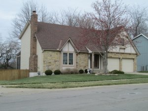 nice Raytown Missouri home for sell with tree in front yard