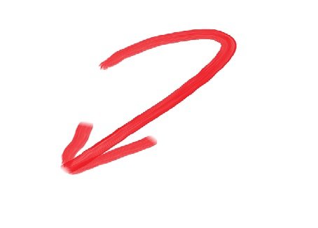 Red arrow pointing down to video of Eden J's testimonial review