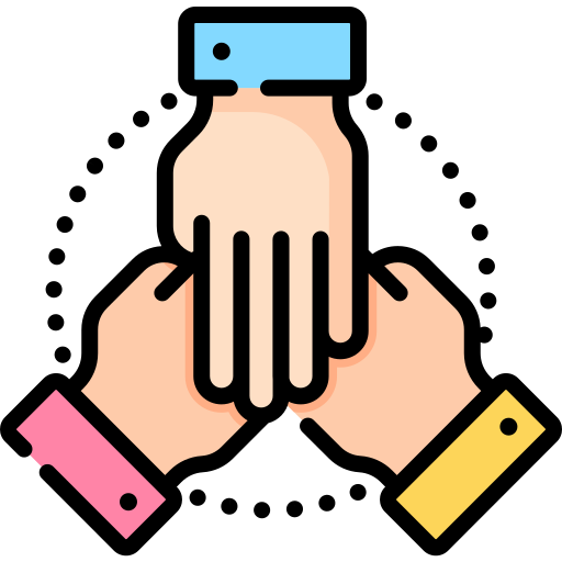 hands joined working together to sell a house in probate