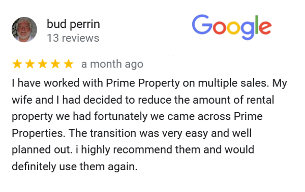 Review from Bud Perrin, a tired landlord
