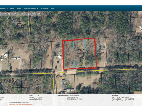 163 Deer Run Dr Roanoke Rapids NC GIS Map