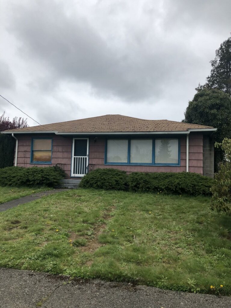 House we bought for cash in Auburn Wa