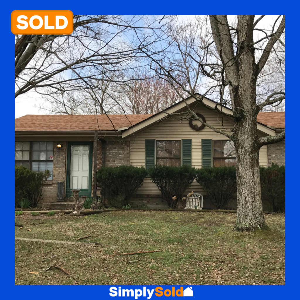 Sell house as is Louisville, KY