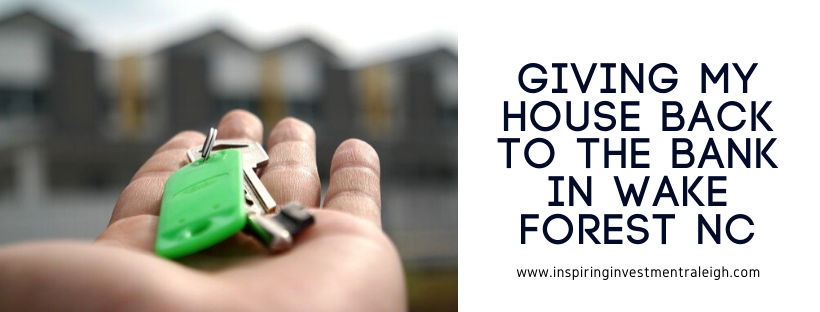 We buy properties in Wake Forest NC