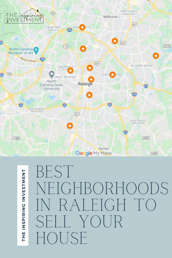 best neighborhoods in raleigh to sell your house