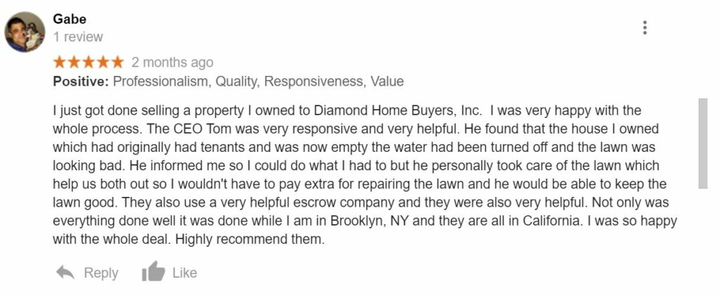 Diamond Home Buyers Inc. Reviews