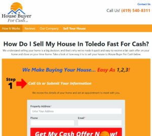 How do i sell my house in Toledo fast for cash Fast