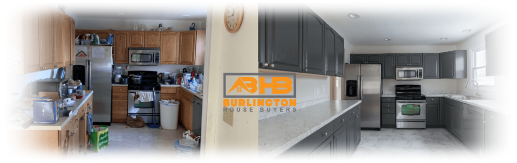 a house remodeled by Burlington House Buyers
