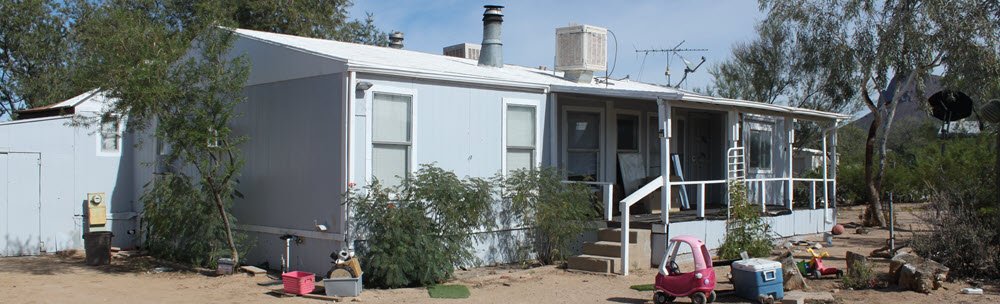 old mobile home in tucson