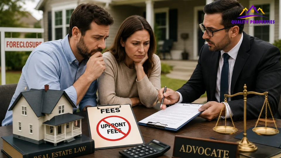 Charge Upfront Foreclosure Fees