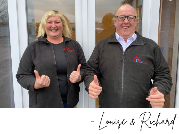 Fair All-Cash Offer We Buy Homes North East Property Buying Company, Louise and Richard Mews