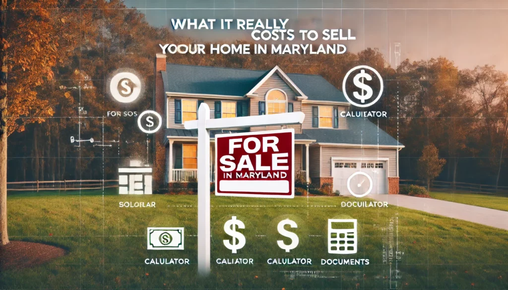 Costs To Sell Your Home in Maryland