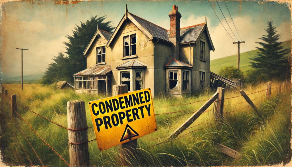 Condemned House in Virginia