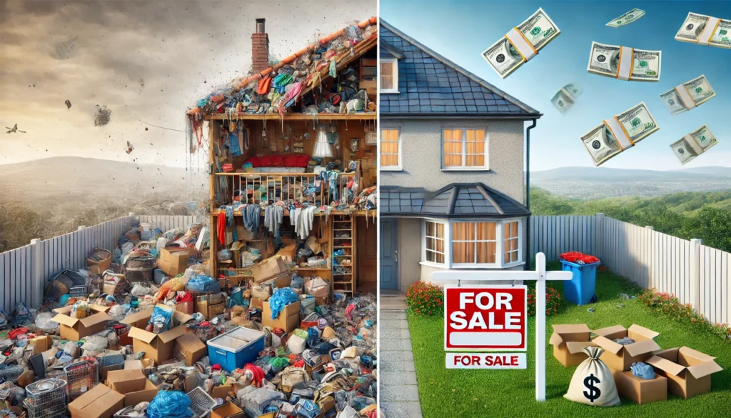 Cost of Cleaning vs. Selling a Hoarder House