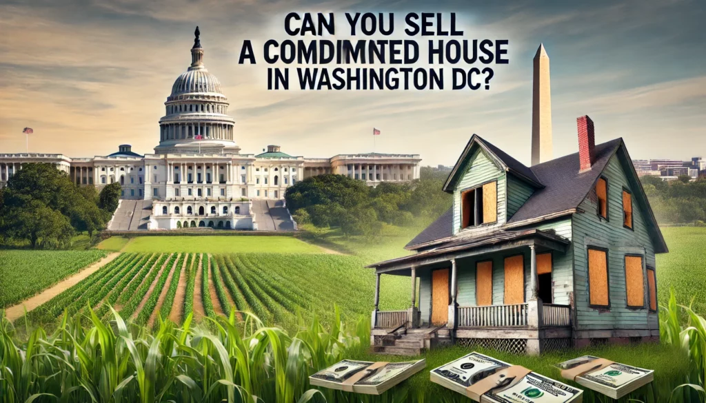 Sell a Condemned House in Washington DC