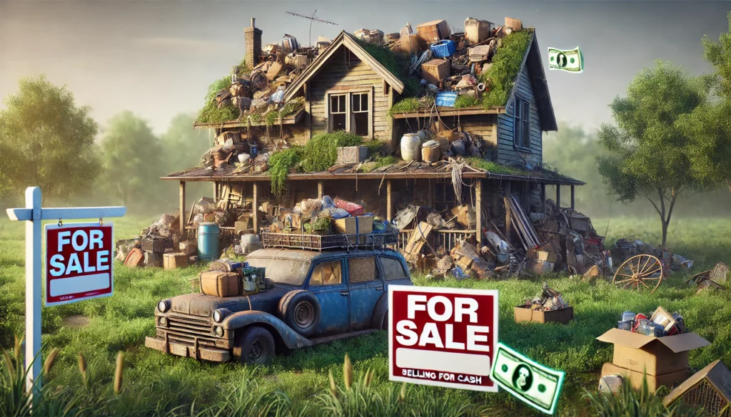 Sell a Hoarder House for Cash