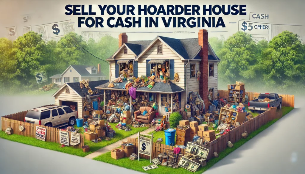 Selling a Hoarder House for Cash in Virginia