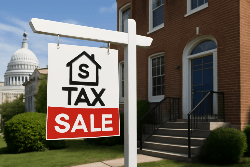 Sell a Home With Back Taxes in Washington DC