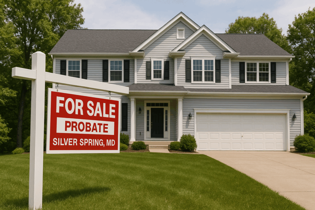 Sell a House in Probate in Silver Spring, MD