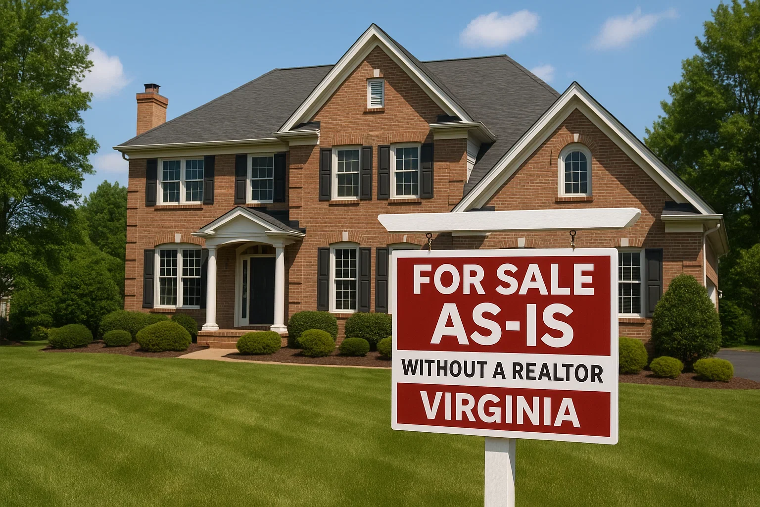 Sell a Home 'As-Is' Without a Realtor in Virginia