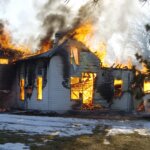 Fire-Damaged Home