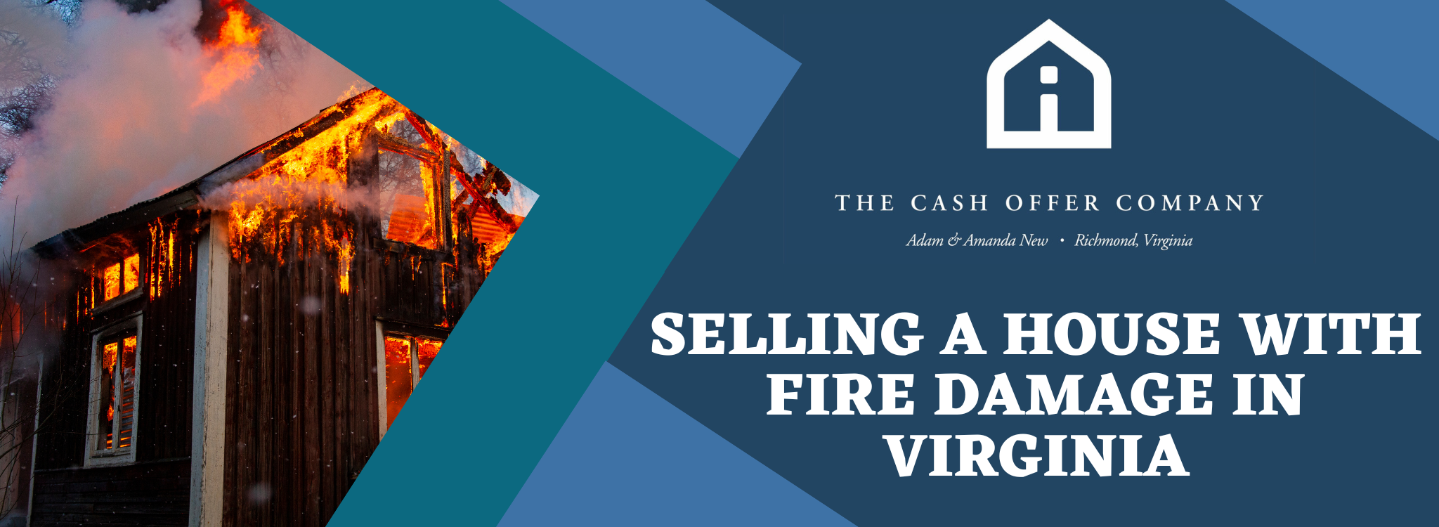 Selling a house with fire damage Virginia