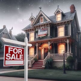 Richmond VA home with a for sale sign during a pending divorce